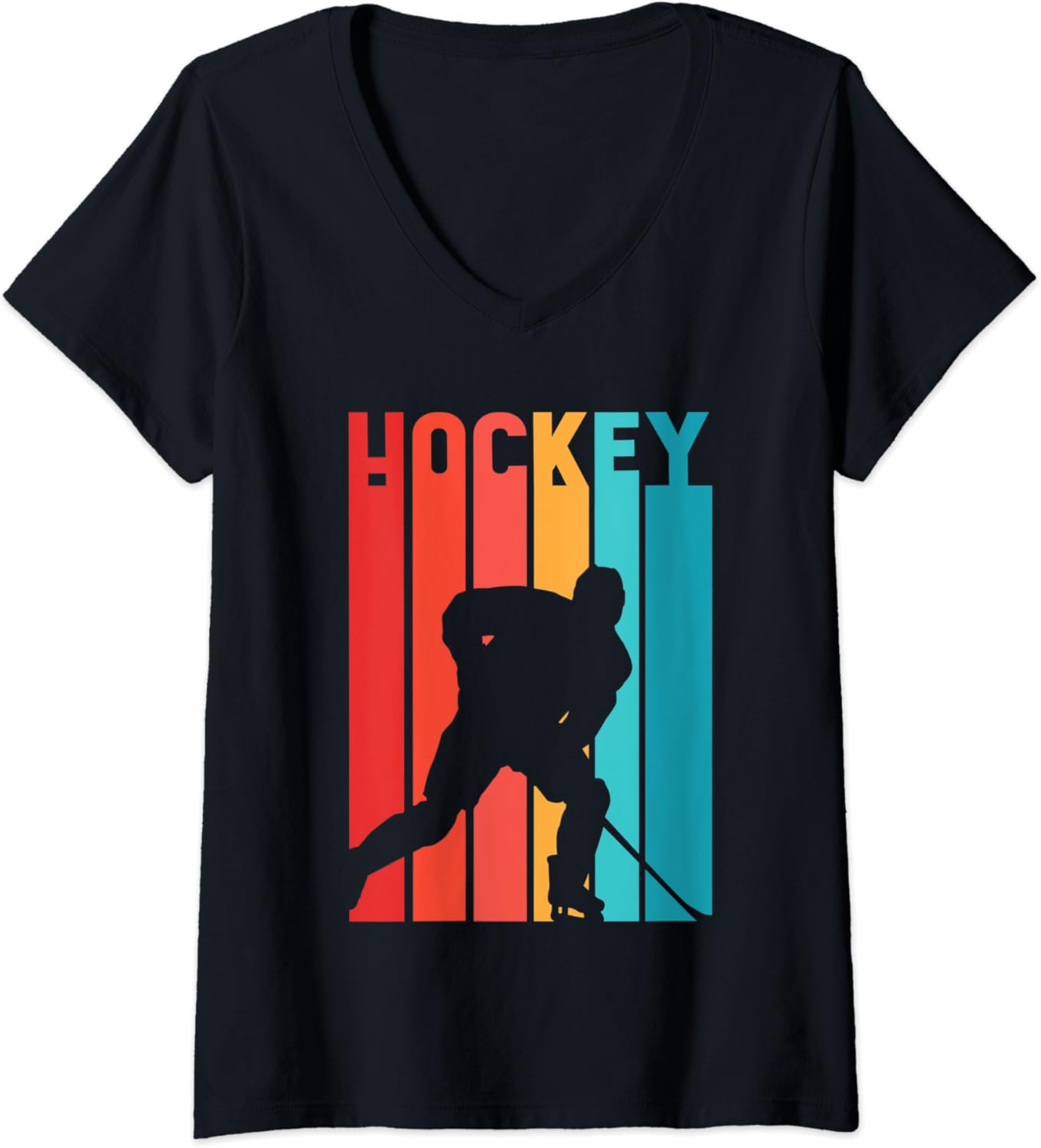 Womens Ice Hockey Vintage Retro Style Gift for Hockey